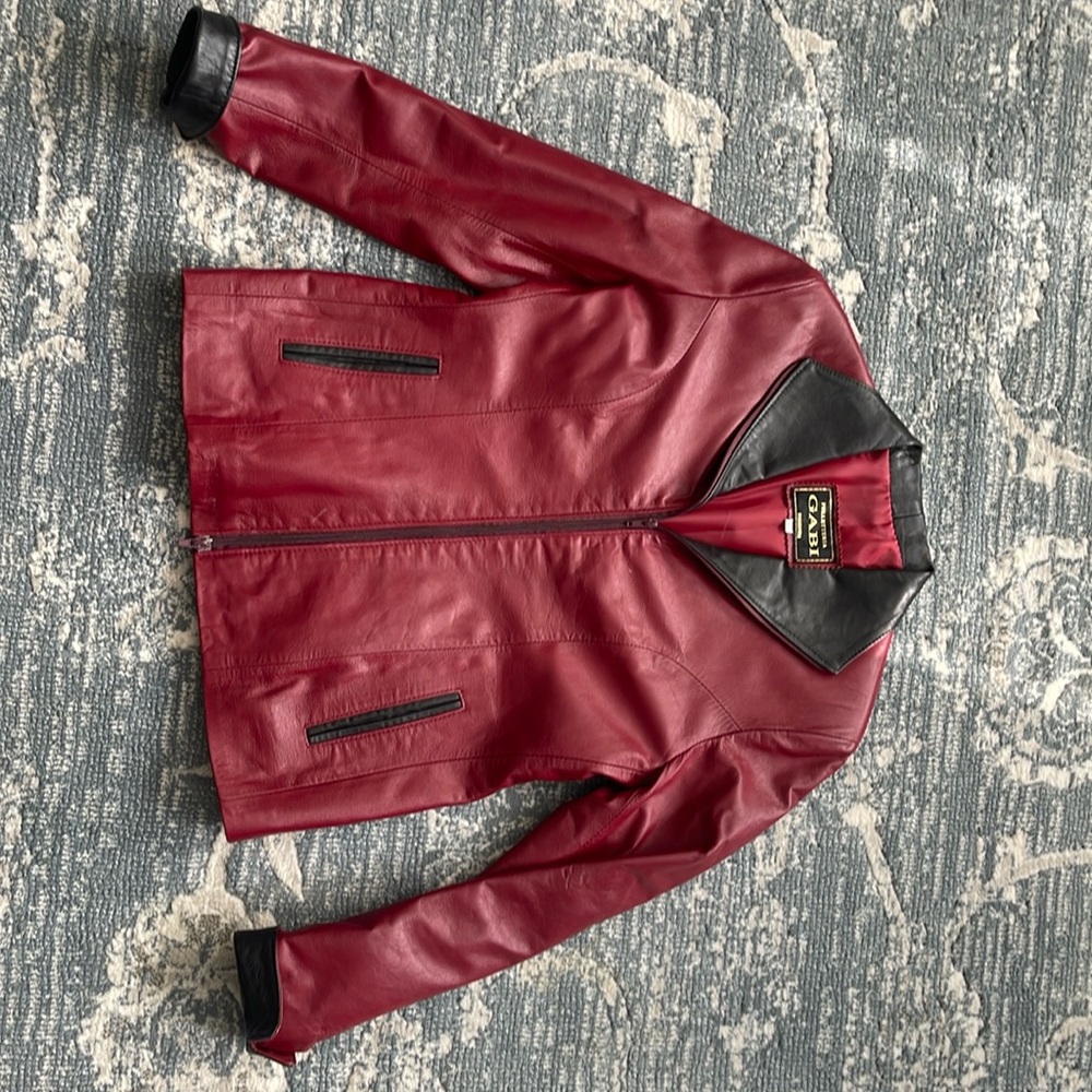 Gabi Leather Jacket Size 42